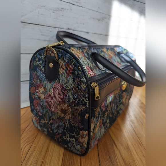 VINTAGE Jaguar Tapestry Bag - Picture 3 of 13